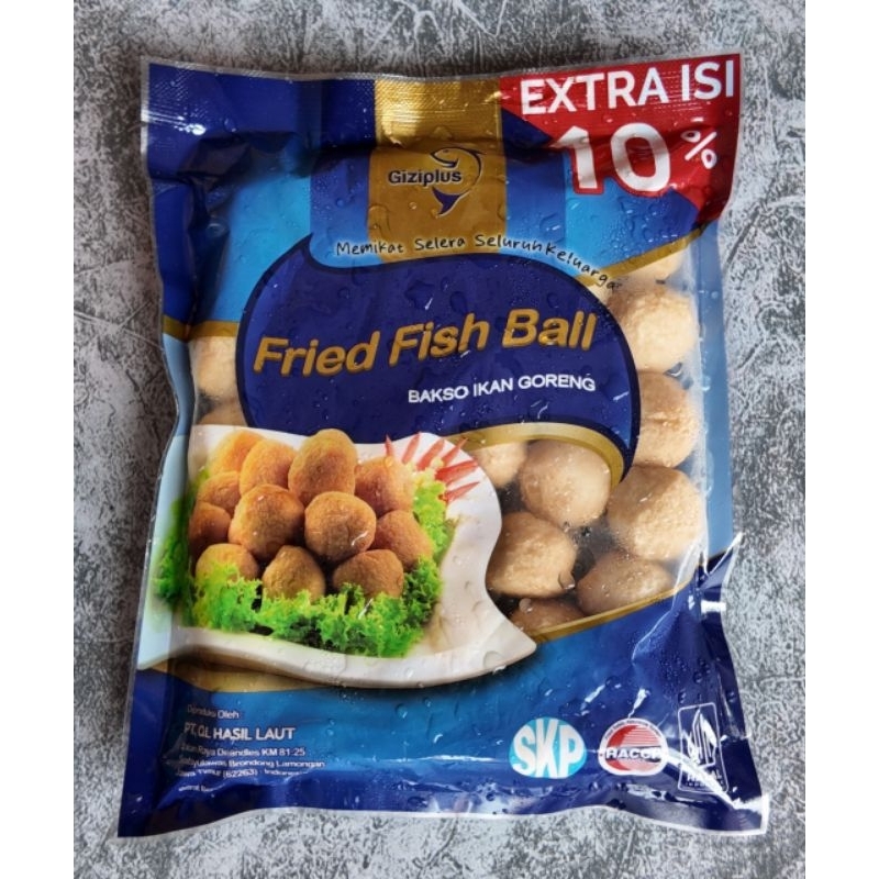 

GIZIPLUS FRIED FISH BALL 500gr