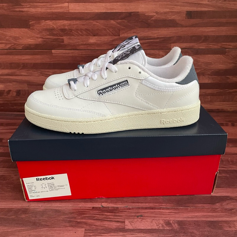 Reebok Club C 85 White East Coast Blue Chalk BNIB ORIGINAL RESMI MAP