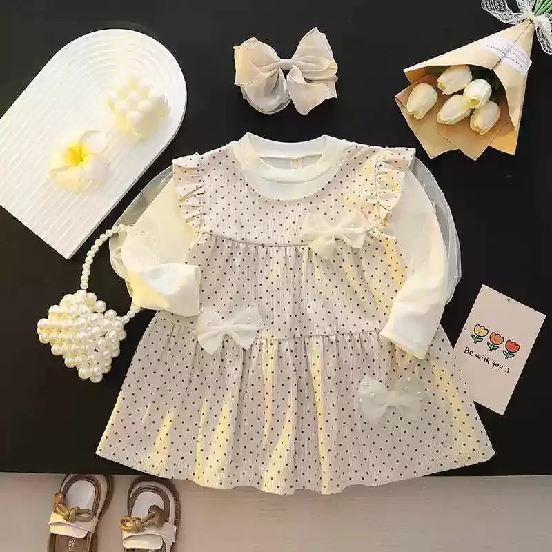 Dress Corduroy 2in1 Anak Perempuan Nyaman Di Pakai Anak Usia 1-4 Tahun | Fashion Trendy 2025 Anak Ce