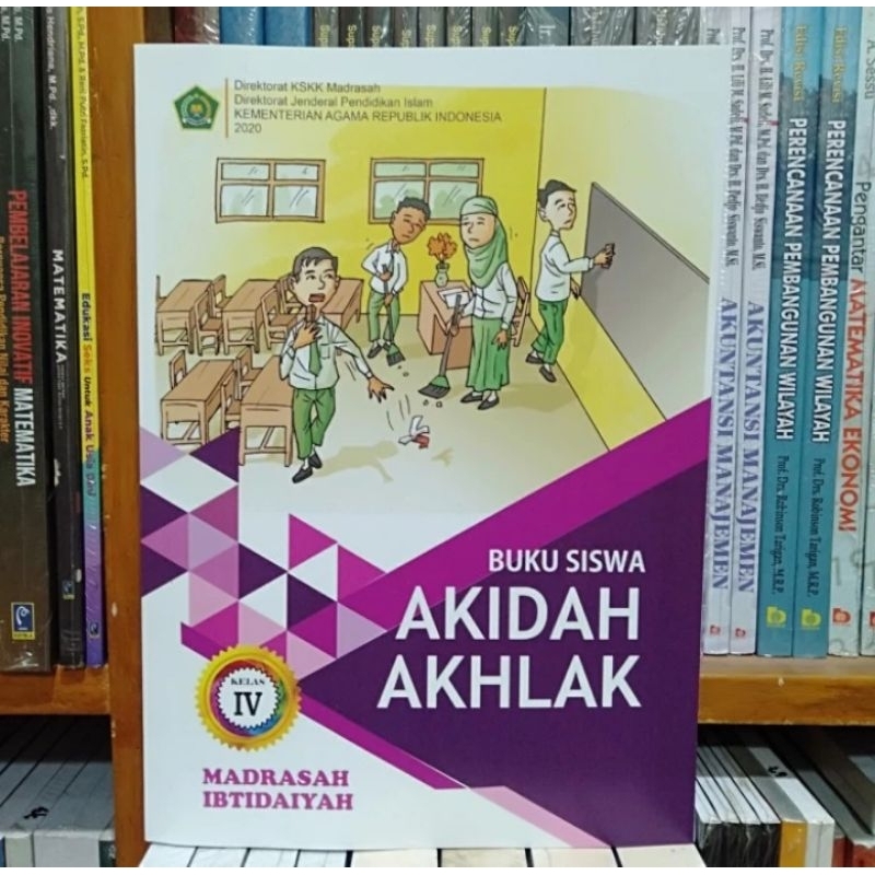 Buku Akidah Akhlak Kelas 4 MI 2019