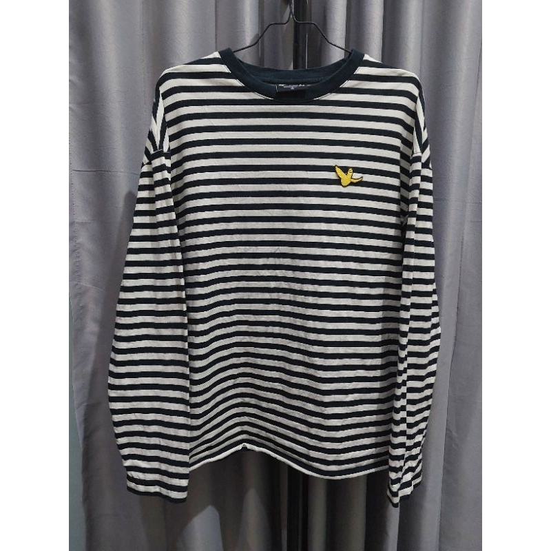 MARK GONZALES STRIPED TSHIRT LONGSLEEVE XL PRELOVED