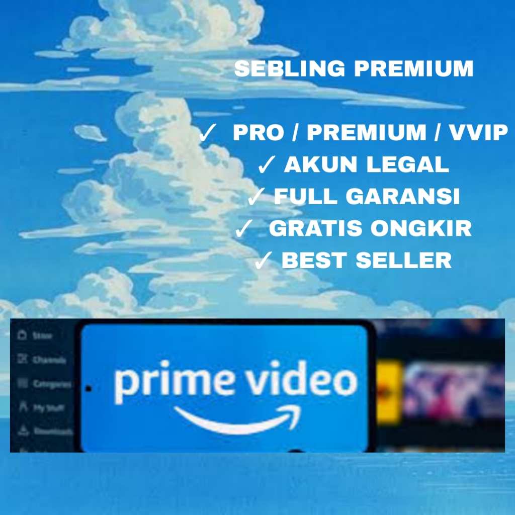 PAKET PRIME VIDIO PREMIUMS PLATINUM