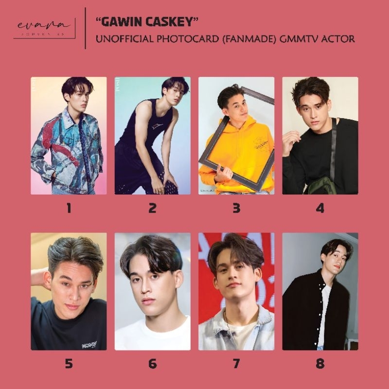 [GAWIN CASKEY] UNOFFICIAL PHOTOCARD GMMTV AKTOR