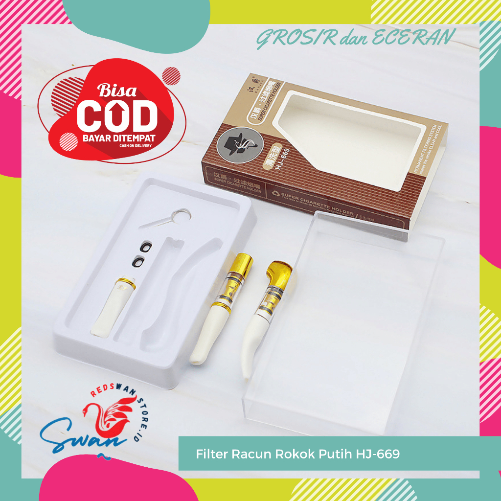 Pipa Filter Rokok Mild/Kretek Permanen Motif Naga Cangklong