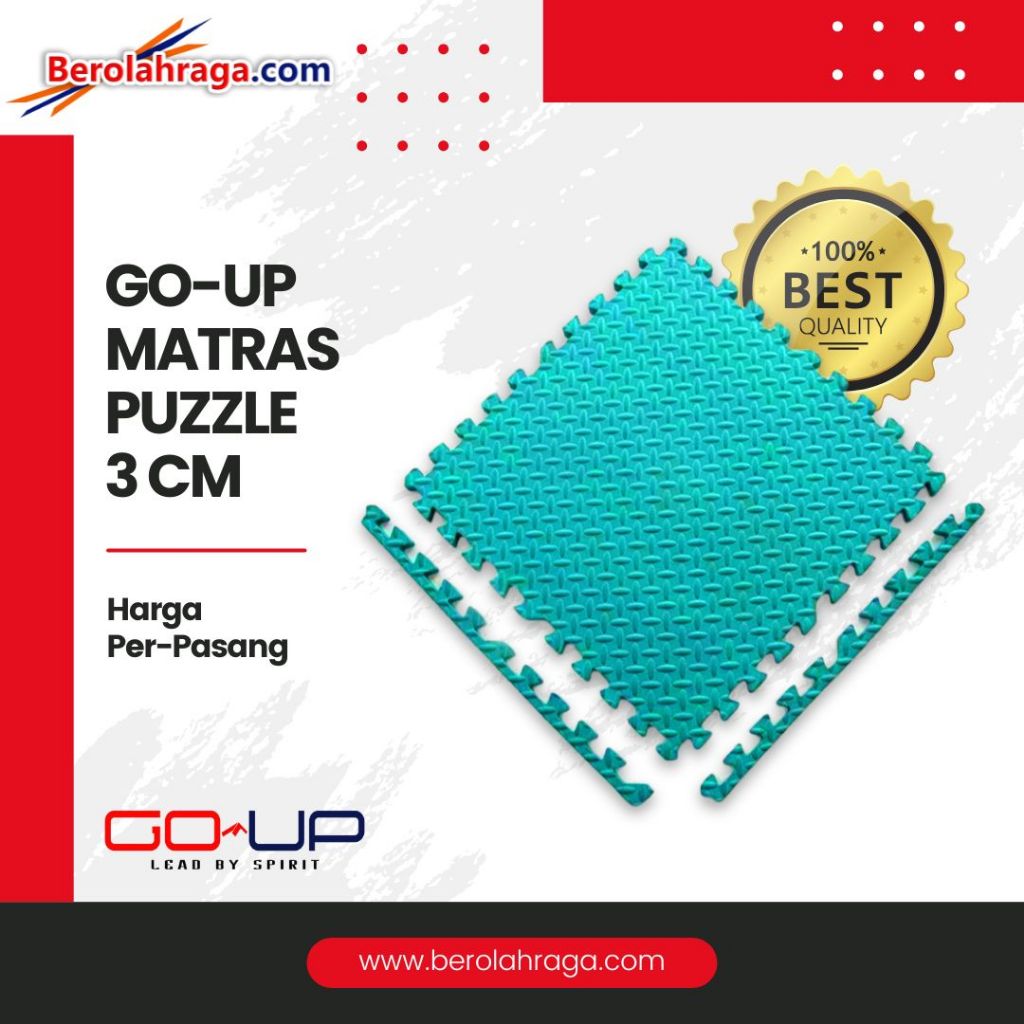 Matras Beladiri Puzzle 3 cm | Matras Beladiri | Alas Beladiri | Alas Latihan