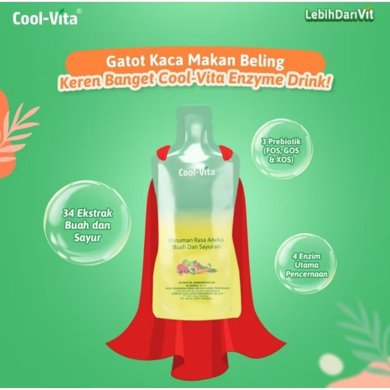 

Coolvita Minuman Rasa Buah dan Sayuran