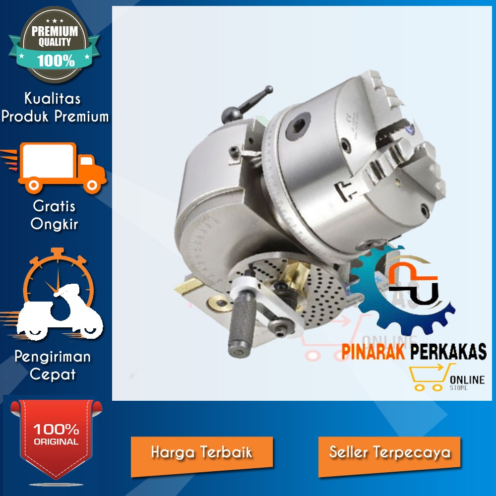 Vertex BS 1 J 6 ( 1001-054 ) | Semi Universal Dividing Head With VSC-6A 6" Chuck