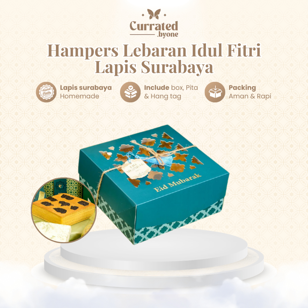 

Hampers Lebaran Idul Fitri Lapis Surabaya Homemade Bingkisan THR