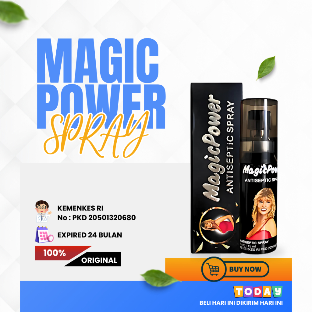 BISA COD Tissue Magic / Magic Power Spray Antiseptik 15ml Original Bpom