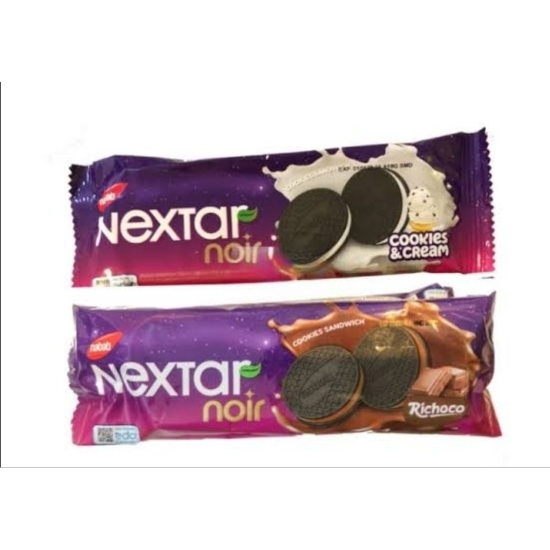 

[perpack] nabati nextar noir cockies sandwich 1pack isi 10pcs x 18 gram..