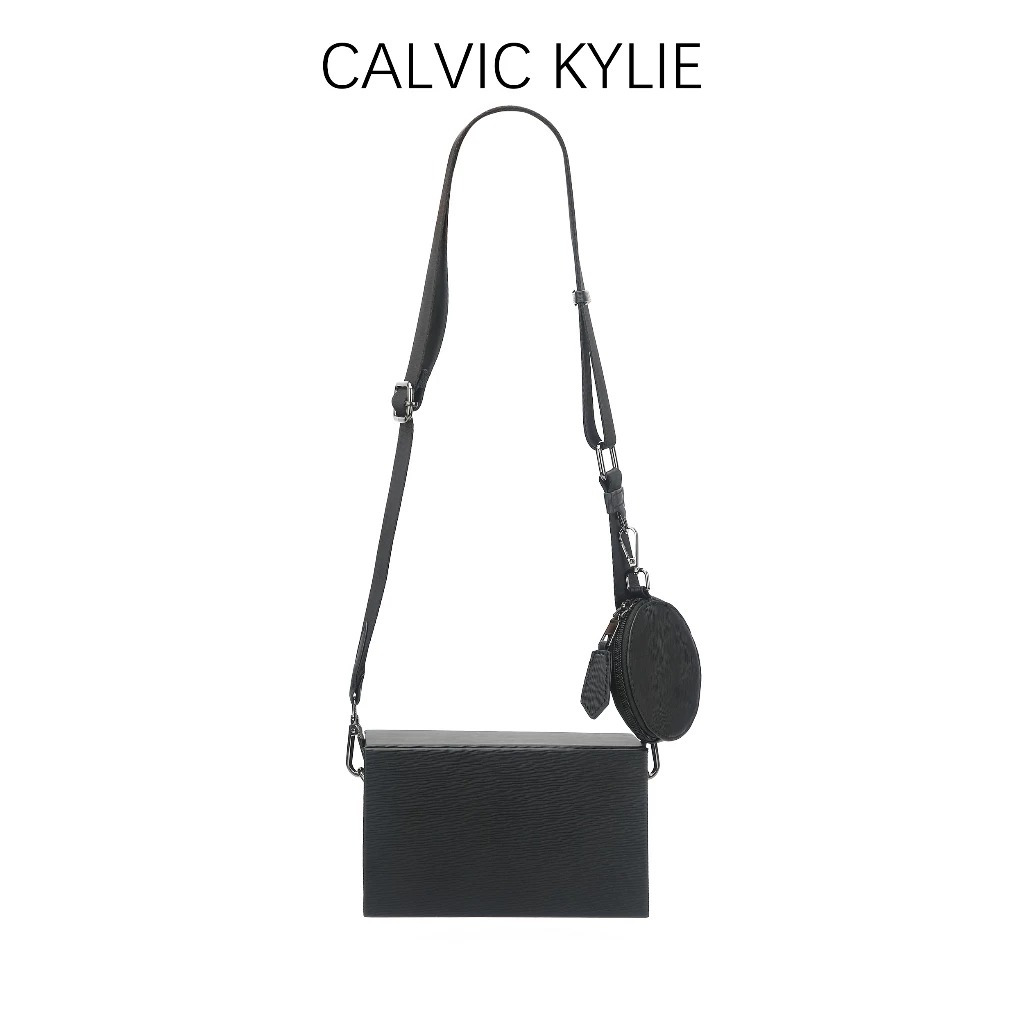 CALVIC KYLIE | Sling Bag/Tas Selempang Ridig Mini Calvic Kylie/Tas Bahu Unisex Gaya Terkini Fashion 