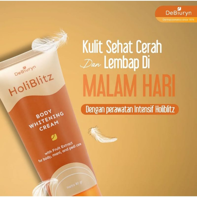 DeBiuryn Holiblitz Overnight Body Serum Brightening Moisturizer - Body Night Cream