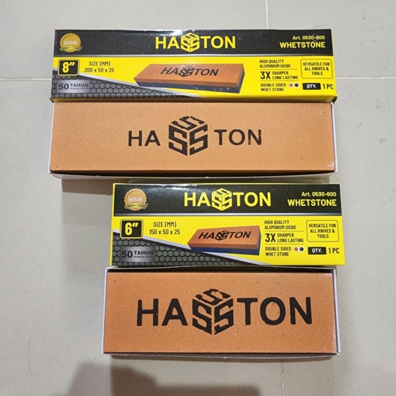 BATU ASAH / BATU GOSOK KOMBINASI HASSTON PROHEX 6 8