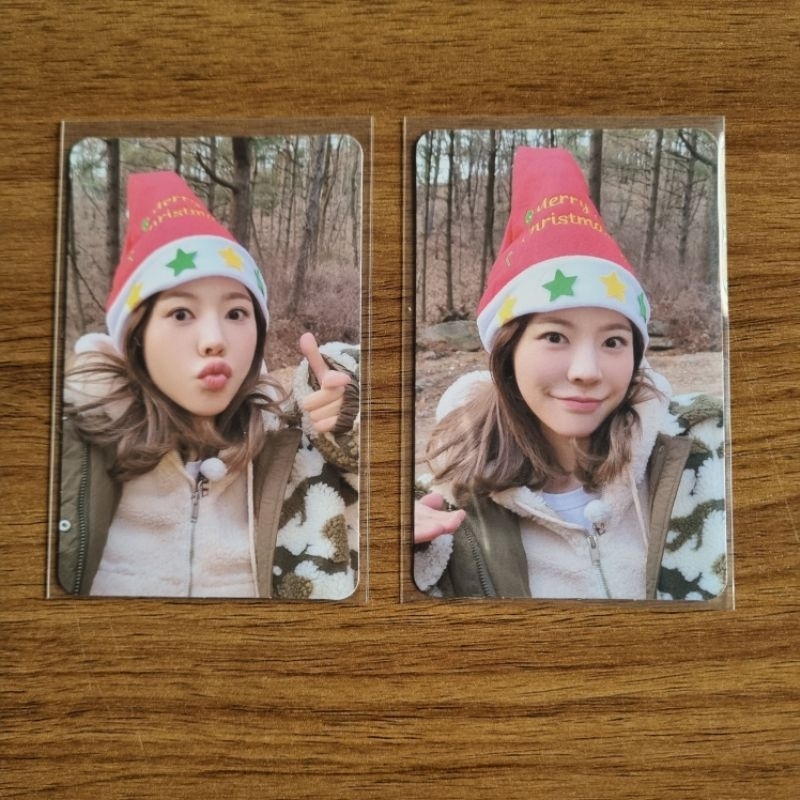 Photocard/TC Pink Christmas Sunny SNSD girls' generation