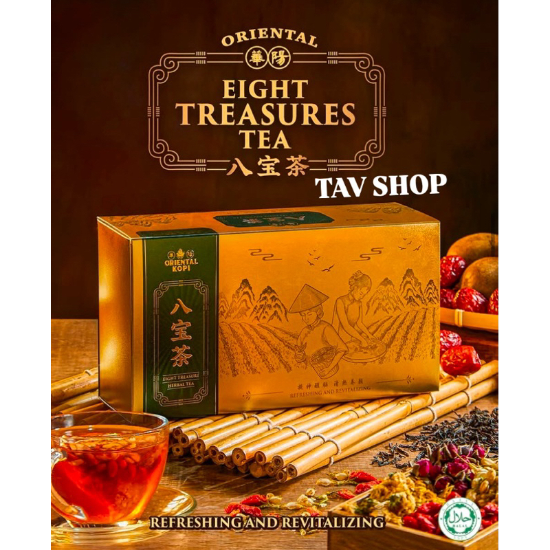 

Oriental Eight Treasure Herbal Tea - Teh Delapan Harta Karun (Malaysia)