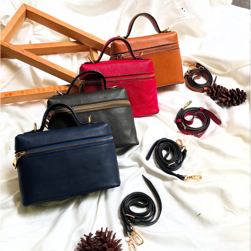 Tas kulit wanita L.P / tas kulit tanggulangin Lasambora