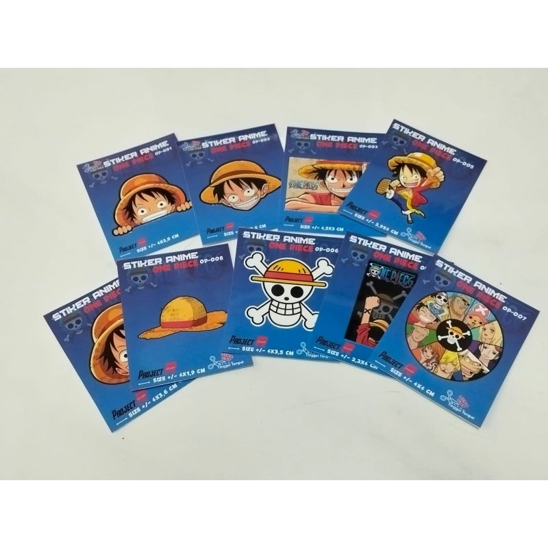 

Stiker Anime One Piece