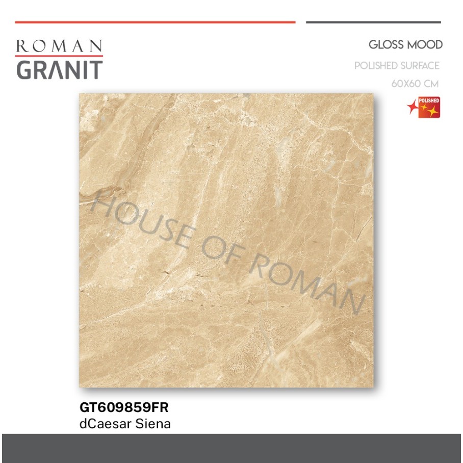 ROMAN GRANIT dCaesar Siena 60x60 GT609859FR ROMAN GRANIT