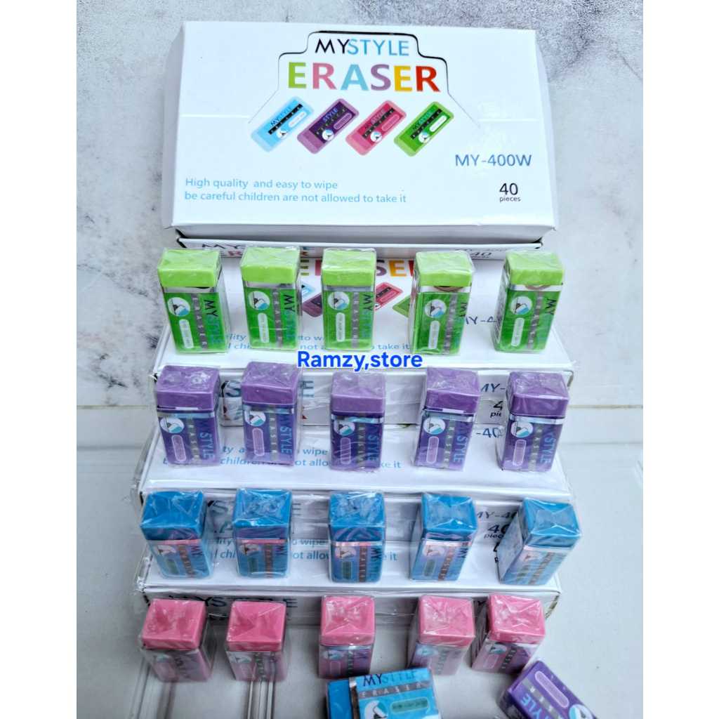 

Setip penghapus pensil murah per box isi 40 pcs