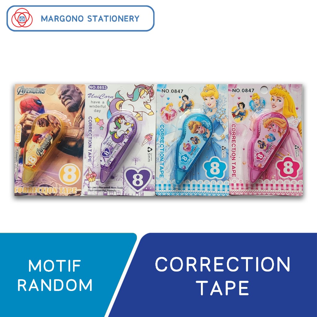 

[Random] Tipex Kertas Correction Tape Karakter 8M
