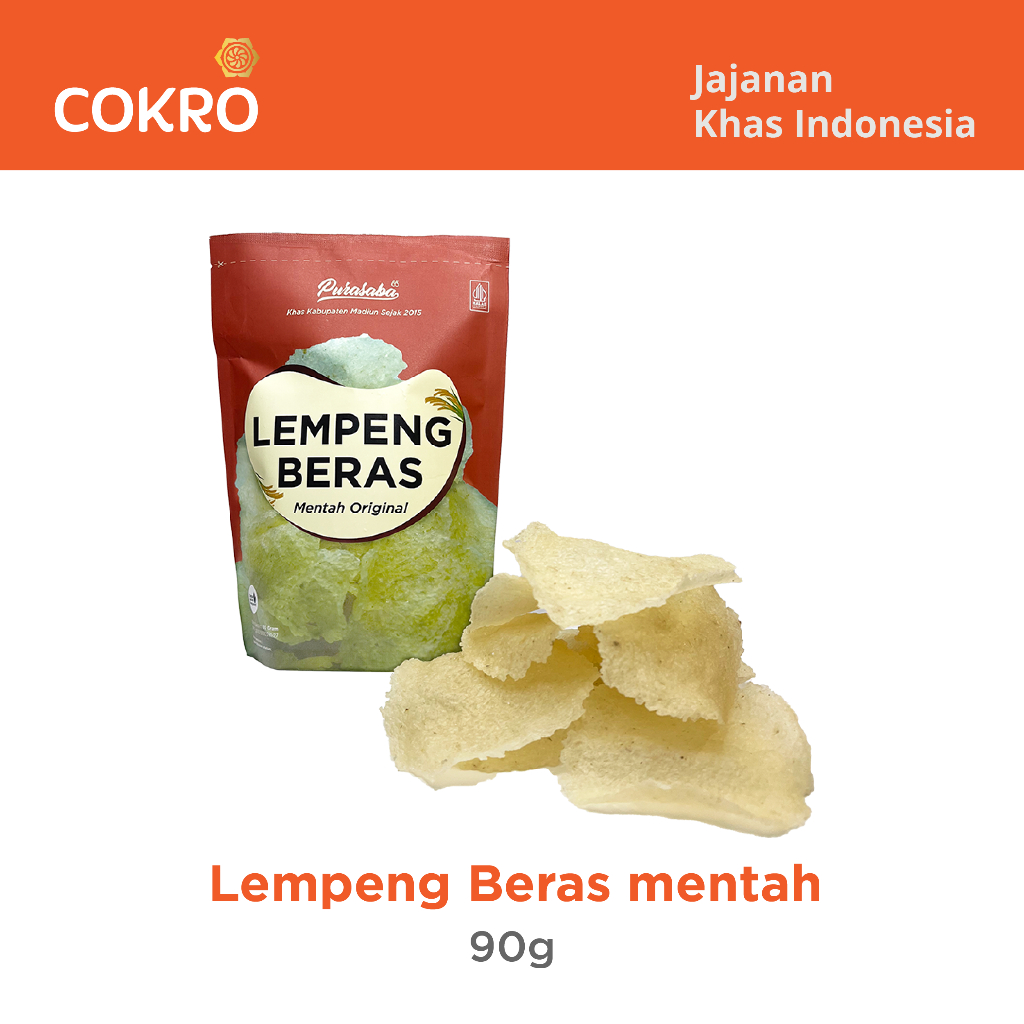 

Jajanan - Lempeng Beras Mentah