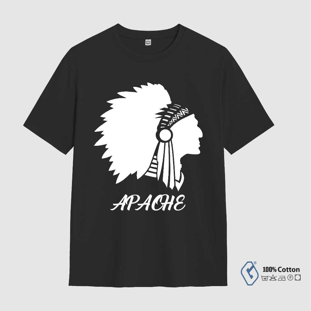 Kaos disto Apache / baju distro Apache