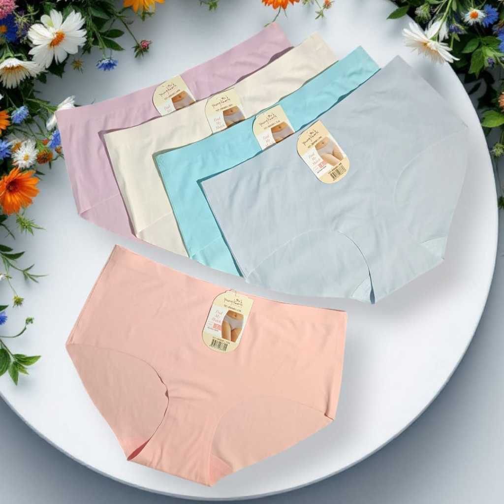 Celana Dalam Wanita Seamless Younghearts 0680 - Mid Waist Hipster
