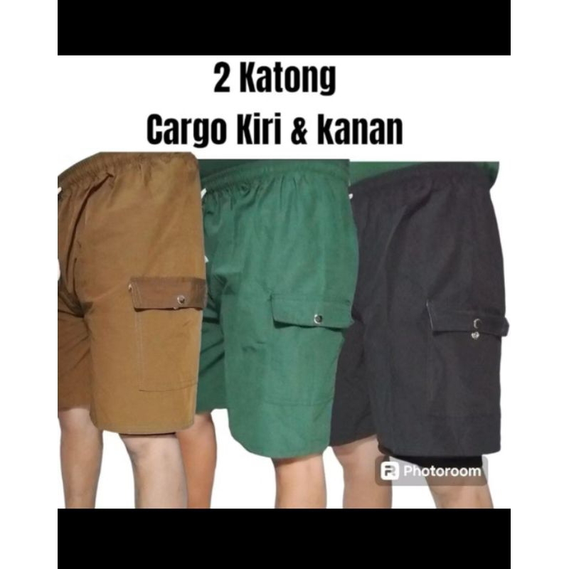 Celana Pendek Kolor Cargo Bapak-bapak Cetek 1