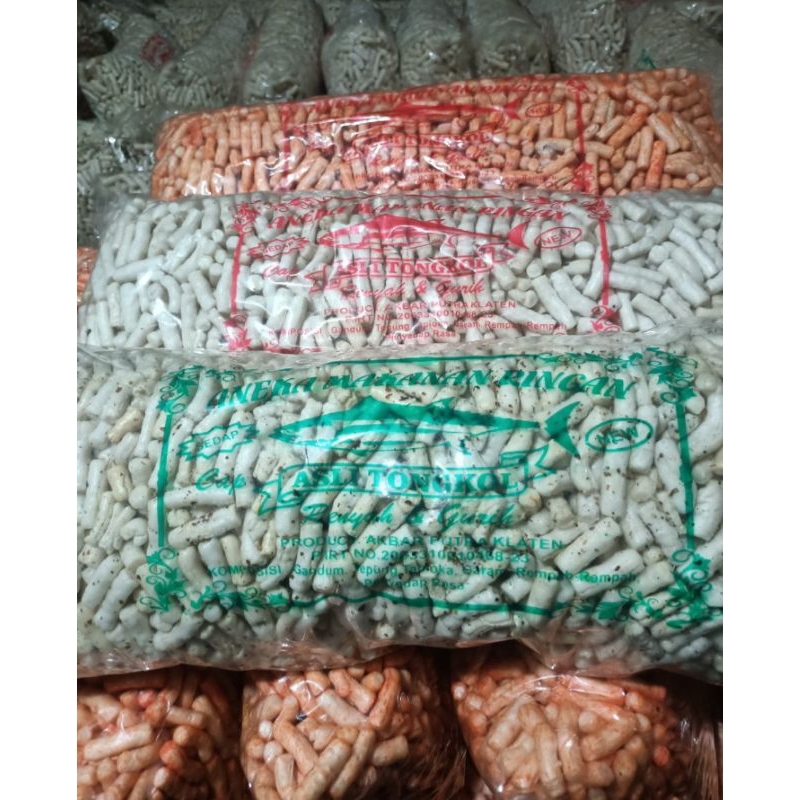 

kerupuk tongkol enak gurih 1kg rasa ori balado cabe ijo