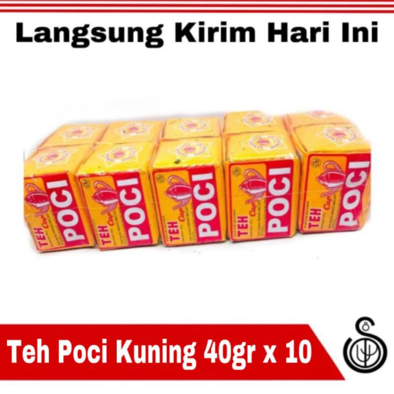 

Teh Poci Kuning 1 Slop isi 10 Bungkus 40 gram