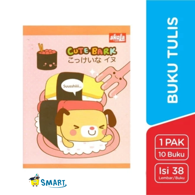 

(1 PAK ISI 10PCS) BUKU TULIS SKOLA BY SINAR DUNIA 38 LEMBAR / BUKU TULIS SKO 38 LEMBAR