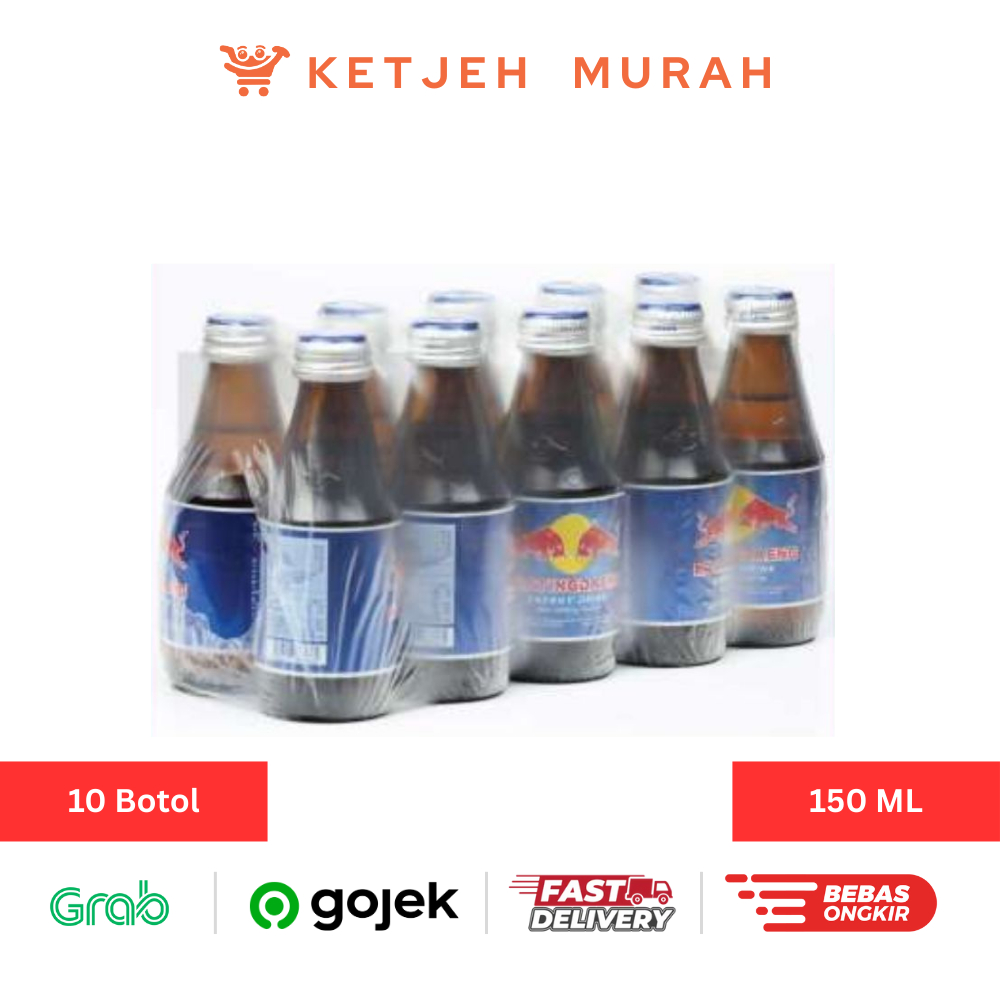 Kratingdaeng Energy Drink 150 ML 1 Pak isi 10 Botol