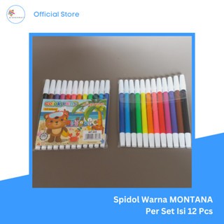 

Spidol Kecil MONTANA 12 Warna 838 Colour Pen ( Per Set)