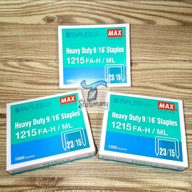 

Isi Staples / Stapler Max 1215 (23/15).