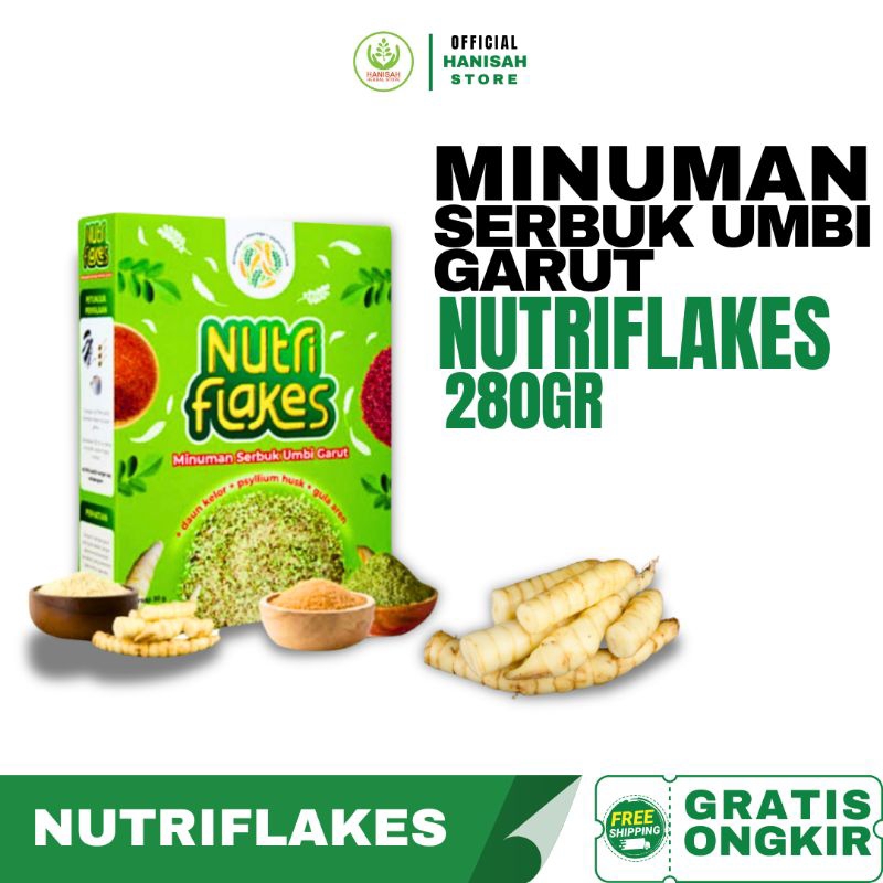 

Nutriflakes | Serbuk Umbi Garut | Maag, Gerd, Asam Lambung