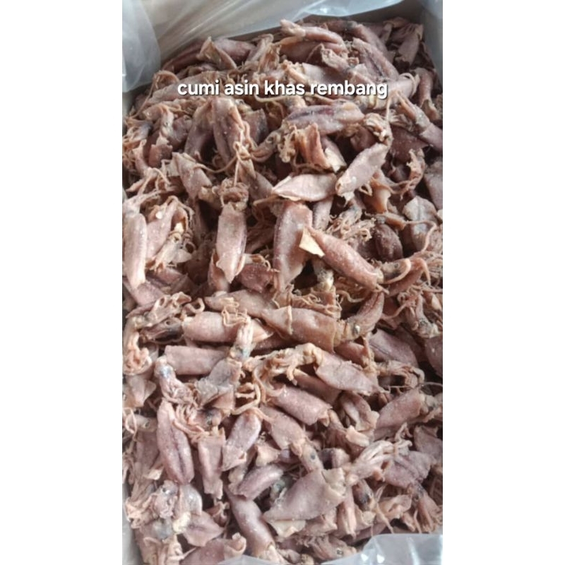 

cumi asin//cumi asin khas rembang//cumi//500 gr
