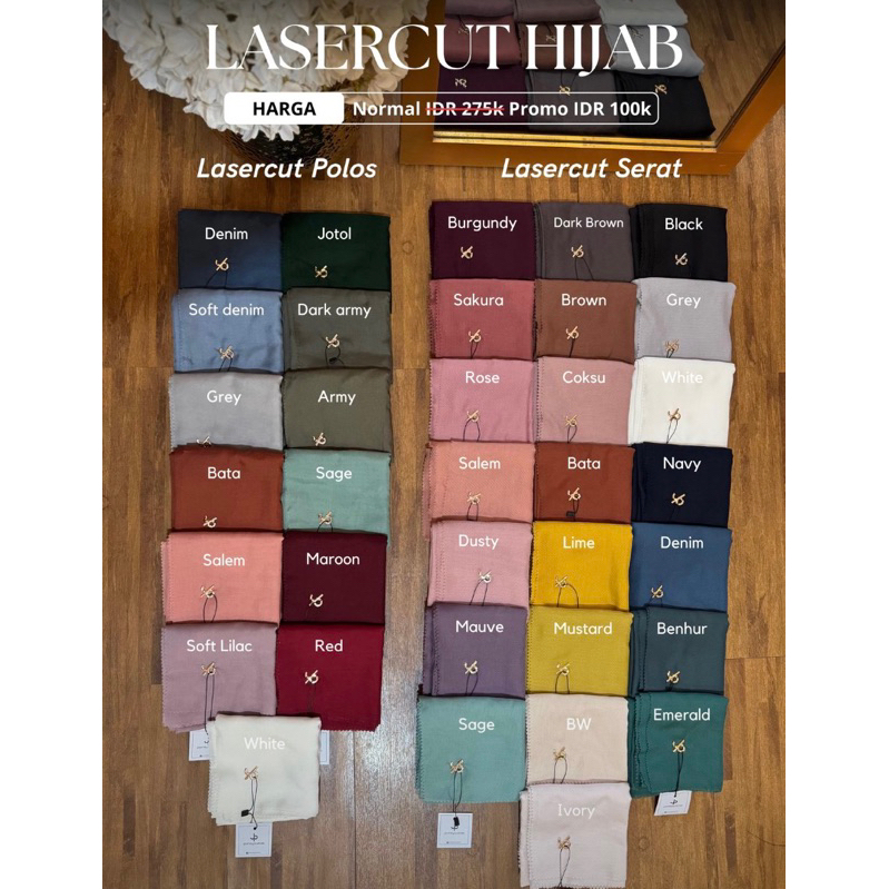 JOURNEY POLOS SEGIEMPAT/ JOURNEY LASER CUT ORI