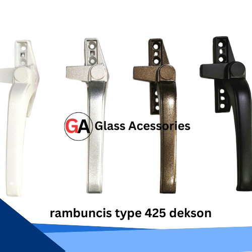 Rambuncis Jendela Aluminium CH 425 Dekson/kunci jendela