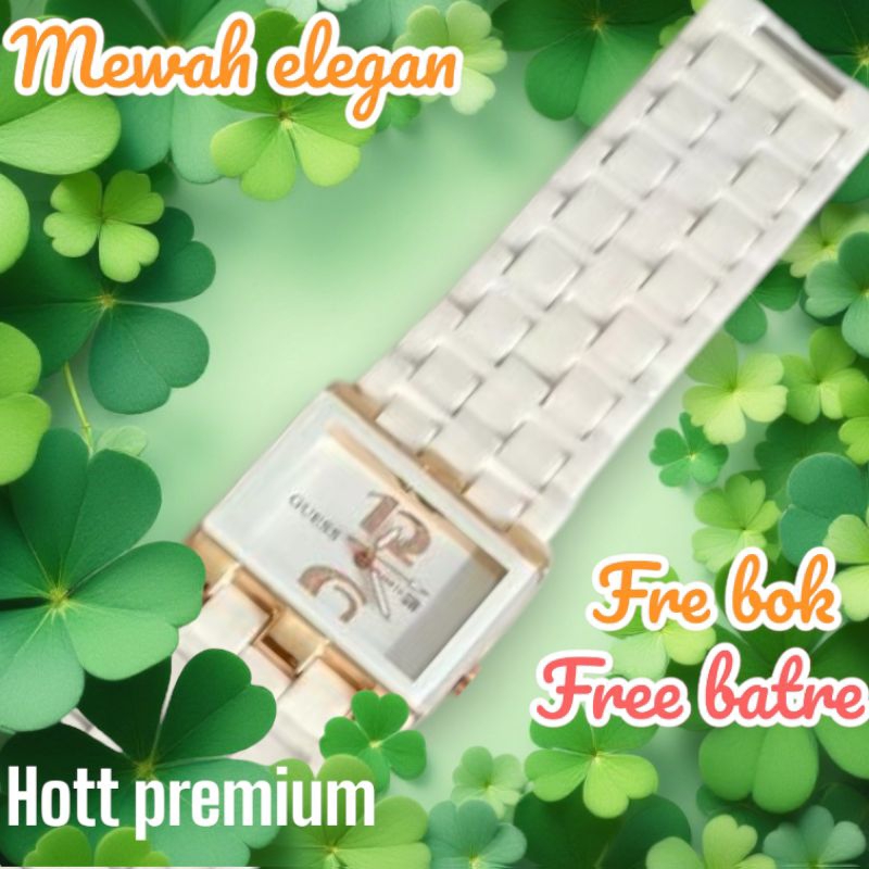 PROMO Jam Tangan Wanita Mewah Elegan Full Set / Jam Tangan Cewek Anti Air
