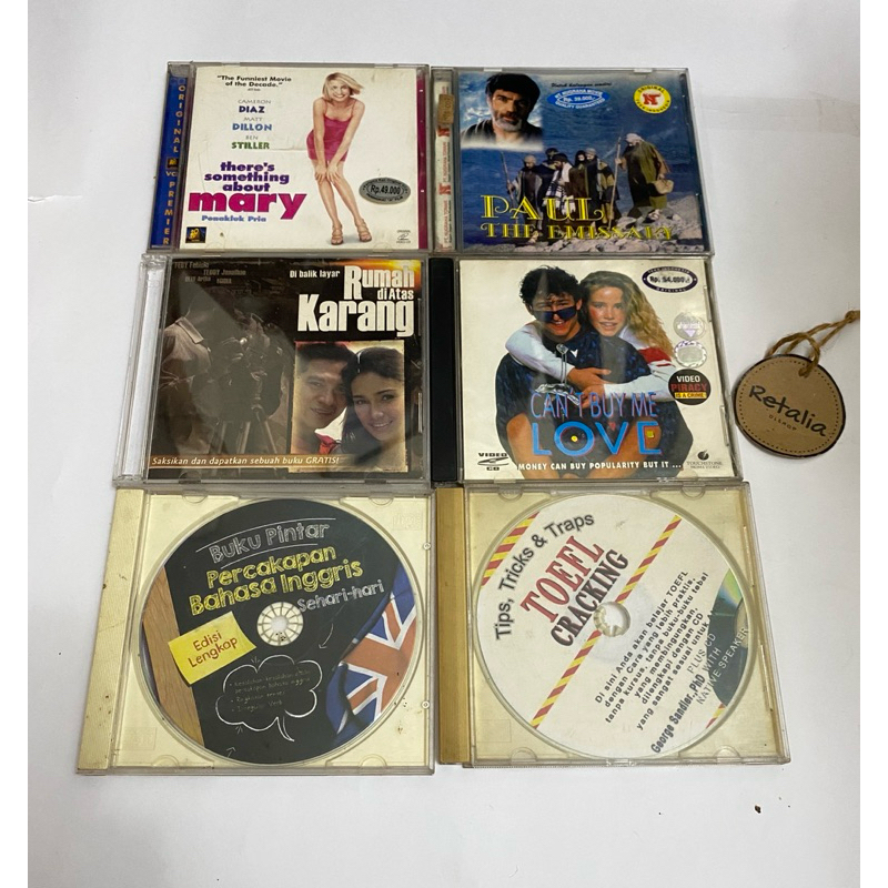 Keping CD DVD VCD Bekas untuk kerajinan tangan