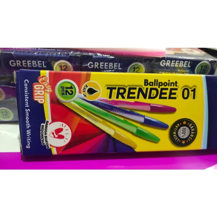 

Ballpoint / Pulpen Trendee 01 Greebel