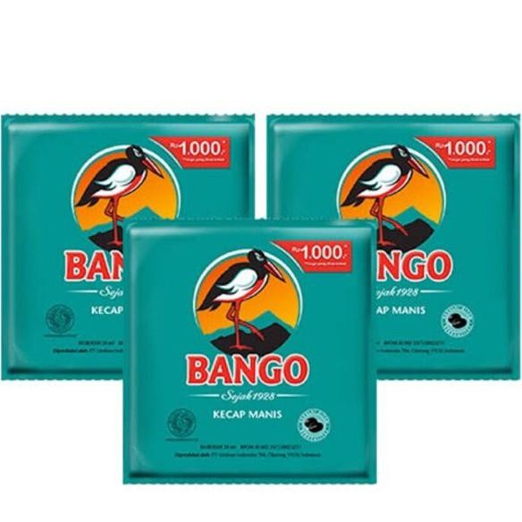 

Kecap Manis Bango Saset 20 ml - Kecap Pedas Manis Asli untuk Masakan Lezat