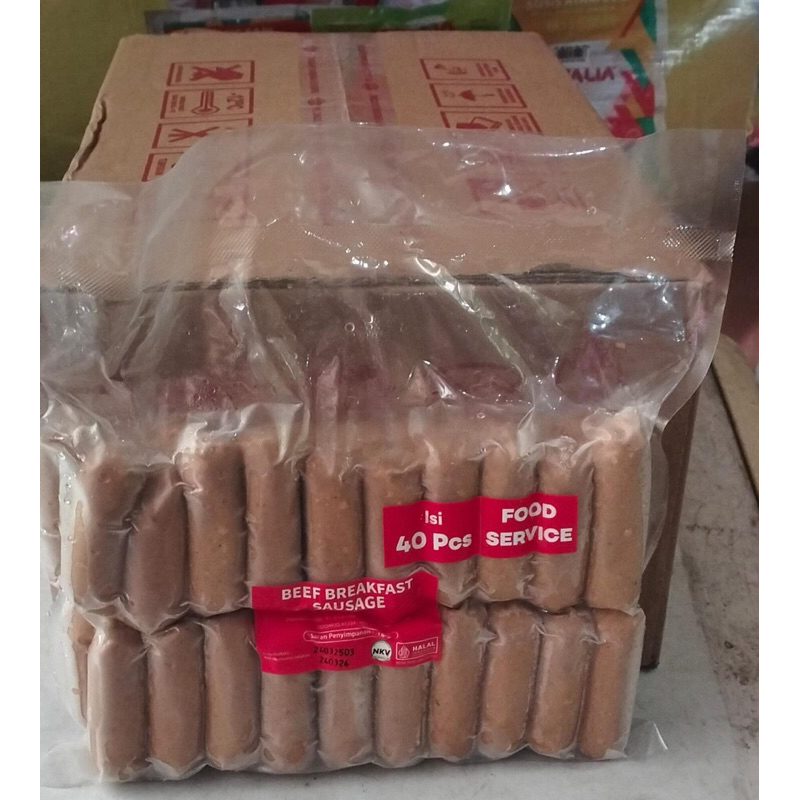 

Super premium !!! Sosis sapi Kansas 1kg
