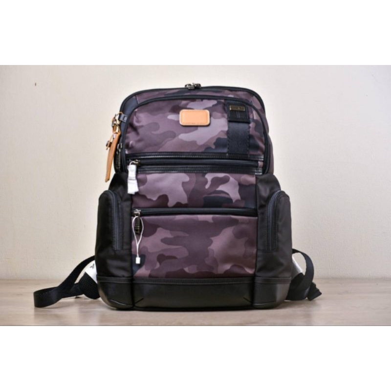 TUMI Parrish Backpack Black Camo Kaki