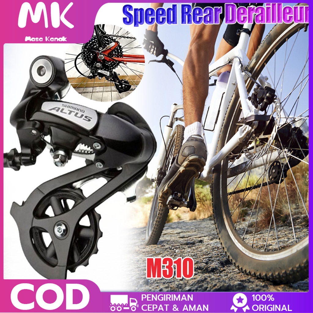 Zypher - M310 RD Shimano Altus 6/7/8/9 Speed Rear Derailleur Sepeda Lipat MTB Roadbike DLL,RD