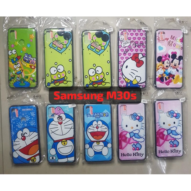 Silikon / Case Karakter + TG SAMSUNG A2 CORE J1 ACE J5 2016 J5 PRO J6 PLUS J7 J7 PRIME A10 A20 /A30 