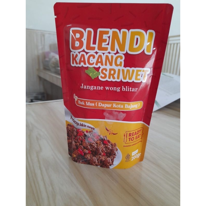 

BLENDI KACANG SRIWET BY DAPUR KOTA