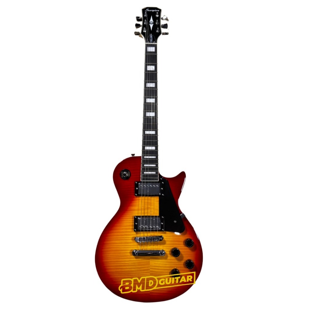 Scorpion LP610 Sunburst - Gitar Elektrik Les Paul
