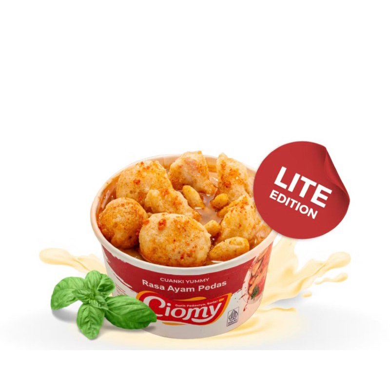 

CIOMY - Cuanki Cup Ayam Pedas Original Lite 35gr Halal Praktis/ Ciomy Cuanki Spicy Cup Lite