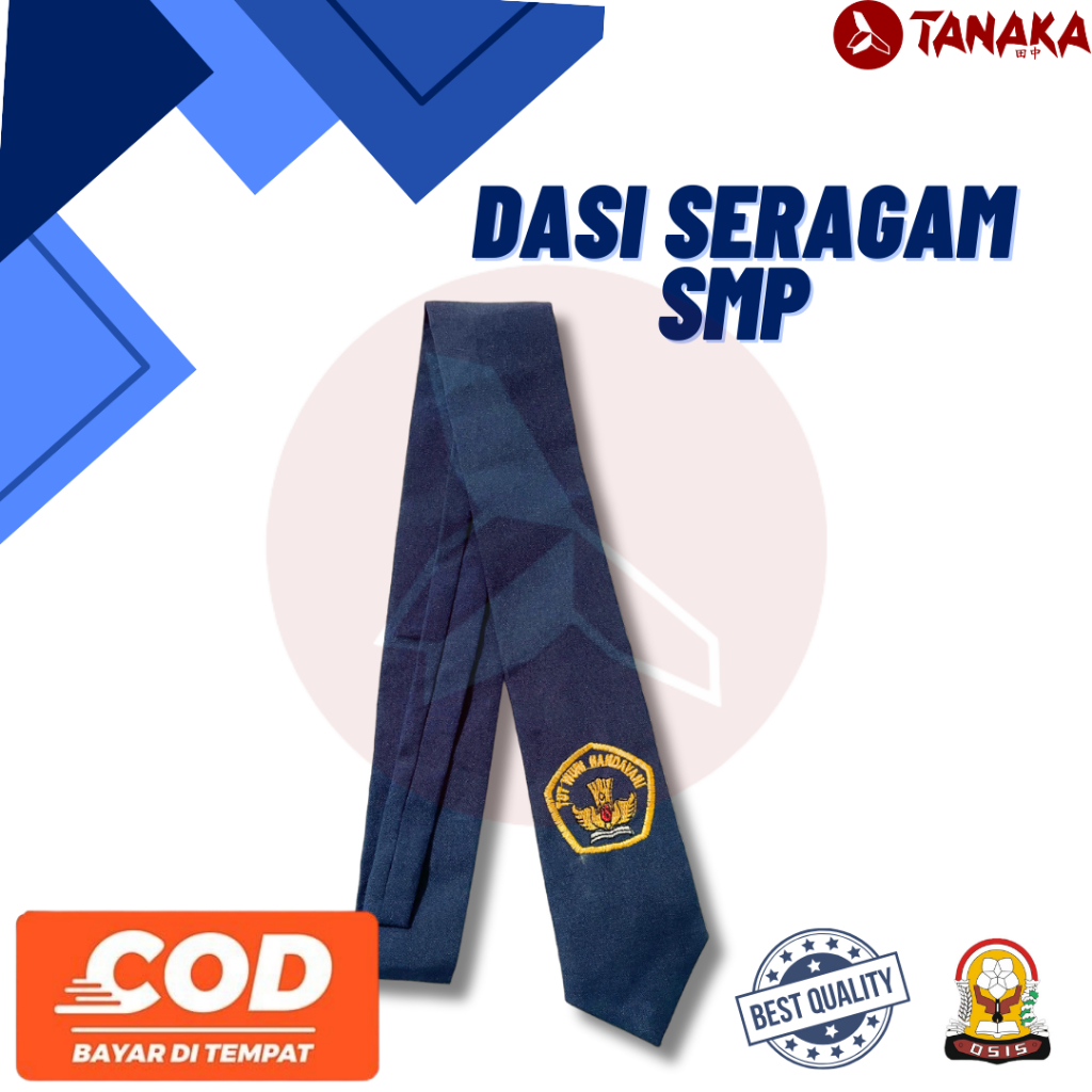 DASI SMP / DASI SEKOLAH MENENGAH PERTAMA/ DASI SMP BIRU / DASI SMP KUALITAS PREMIUM